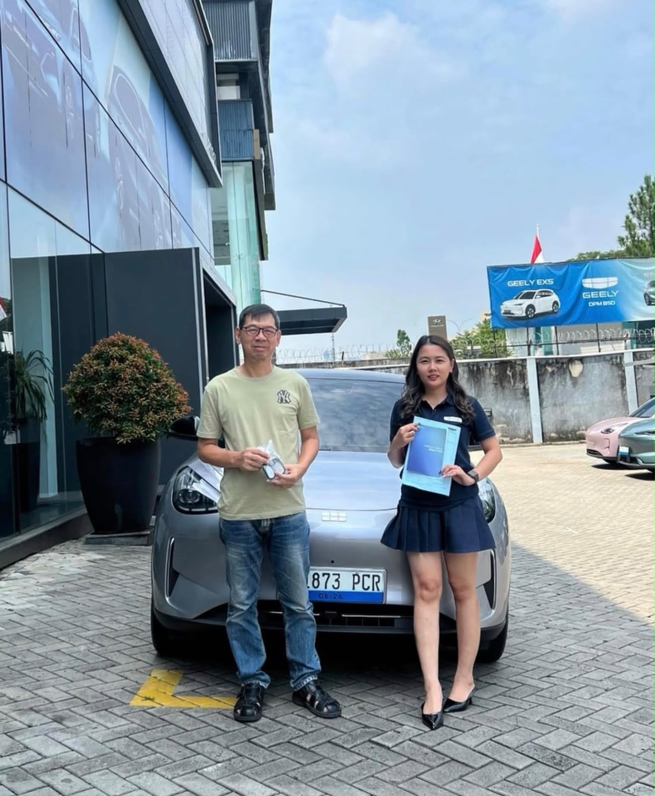 Customer Geely BSD 12